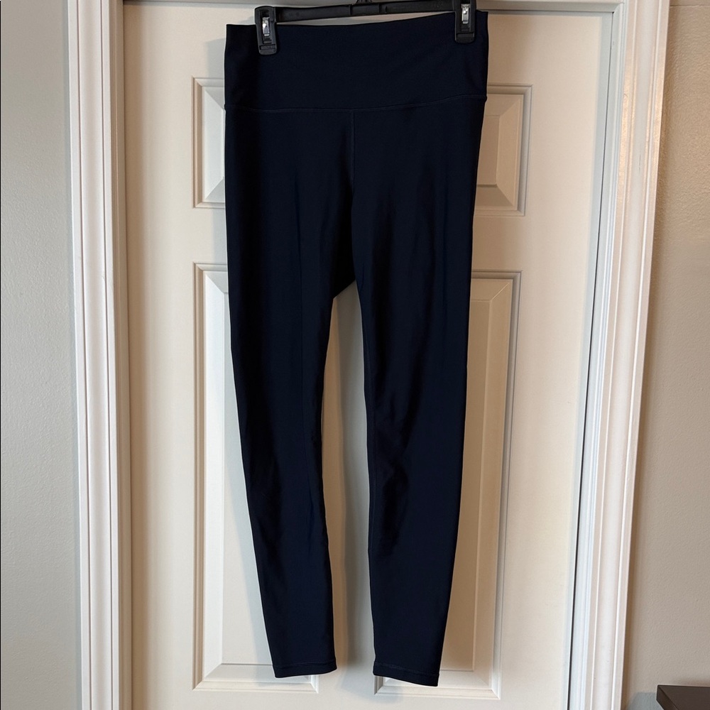 Dark Blue Navy High Rise Go Dry Powersoft Leggings